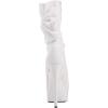 imageEllie Shoes Womens 609scrunch Ankle BootieWhite