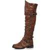 imageEllie Shoes Mens 158punk Combat BootBrown Patent