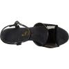 imageEllie Shoes Womens 609CHROME Platform SandalBlack Silver