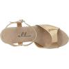 imageEllie Shoes Womens 609CHROME Platform SandalGold
