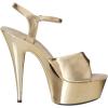 imageEllie Shoes Womens 609CHROME Platform SandalGold