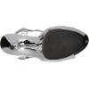 imageEllie Shoes Womens 609CHROME Platform SandalSilver