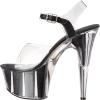 imageEllie Shoes Womens 709Glitter Platform SandalBlack