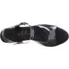 imageEllie Shoes Womens 709Glitter Platform SandalBlack