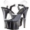 imageEllie Shoes Womens 709Glitter Platform SandalBlack