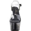 imageEllie Shoes Womens 709Glitter Platform SandalBlack
