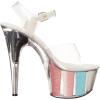 imageEllie Shoes Womens 709Glitter Platform SandalMulticolor