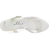 imageEllie Shoes Womens 709Glitter Platform SandalSilver