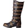 imageEllie Shoes mens 158punk Combat Boot Brwn 11Oct US