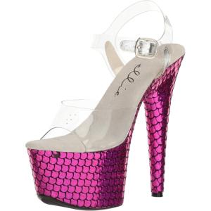 imageEllie Shoes Womens 709mermaid Platform SandalFuchsia