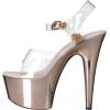 imageEllie Shoes Womens 709bria Platform SandalClear