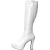 imageEllie Shoes Womens Chacha BootWhite Patent