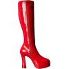 imageEllie Womens Chacha Boots  5Inch Platform Go Go BootsRed