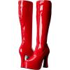 imageEllie Womens Chacha Boots  5Inch Platform Go Go BootsRed