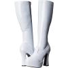 imageEllie Womens Chacha Boots  5Inch Platform Go Go BootsWhite