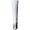 imageEllie Womens Chacha Boots  5Inch Platform Go Go BootsWhite