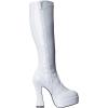 imageEllie Womens Chacha Boots  5Inch Platform Go Go BootsWhite
