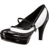imageEllie Shoes Womens 414Flapper PumpBlackWhite
