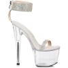 imageEllie Shoes Womens Anika Heeled SandalSilver