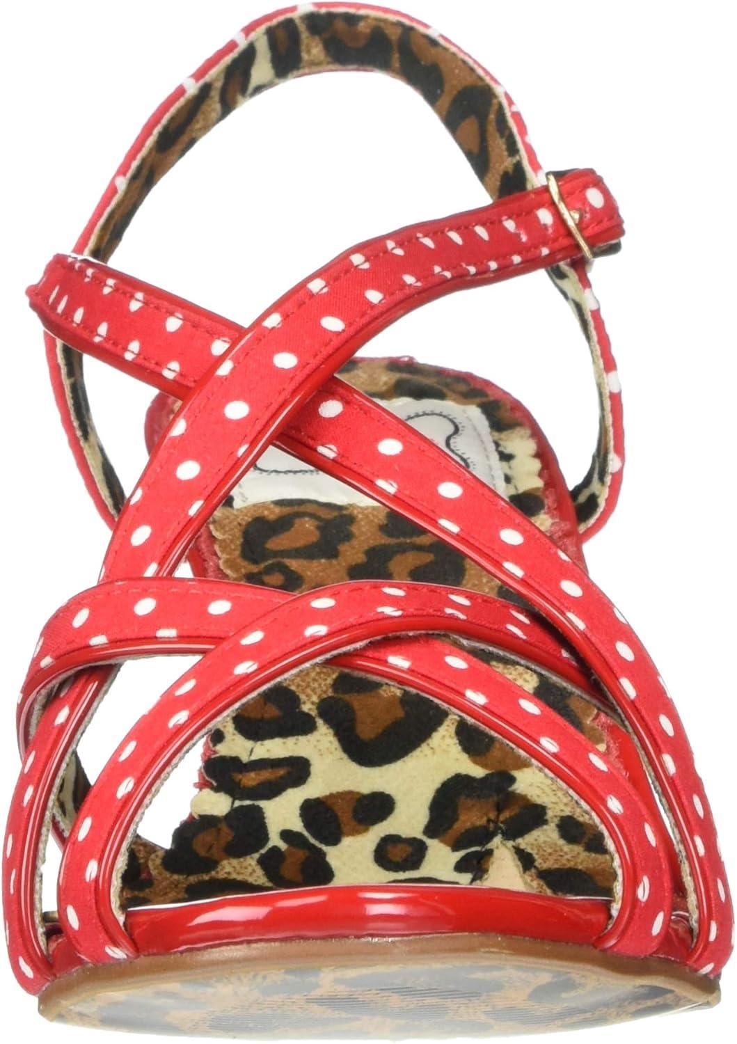 BP250-GRACIE Bettie Page 2\" Peep Toe Sling Back Sandal
