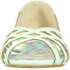 imageBettie Page Womens 100Carren Peep Toe FlatMint