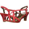 imageBettie Page Womens Bp250gracie Heeled SandalRed