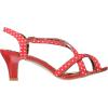 imageBettie Page Womens Bp250gracie Heeled SandalRed