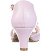 imageBettie Page Womens Bp250tegan Heeled SandalLavendar
