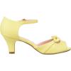 imageBettie Page Womens Bp250tegan Heeled SandalYellow
