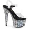 imageEllie Shoes Womens Mermaid Heeled SandalSilver