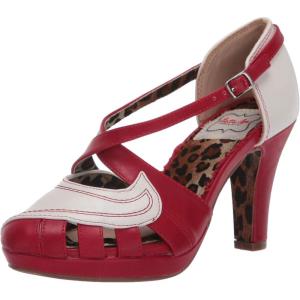 imageBettie Page BP401ANGIE Pump red 8 M US