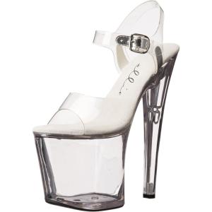 imageEllie Shoes Womens 821 Brook Platform SandalClear
