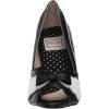 imageBettie Page Womens 403Margie Peep Toe PumpBlack