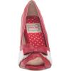 imageBettie Page Womens 403Margie Peep Toe PumpRed