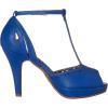 imageBettie Page Womens 412Willie Peep Toe PumpBlue