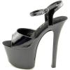 imageEllie Shoes Womens 711 Flirt Platform SandalBlackClear