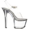 imageEllie Shoes Womens 711 Flirt Platform SandalClearClear