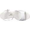 imageEllie Shoes Womens 711 Flirt Platform SandalWhiteWhite