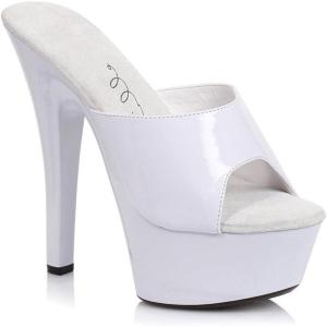 imageEllie Shoes Womens 601 Vanity Platform SandalWhite
