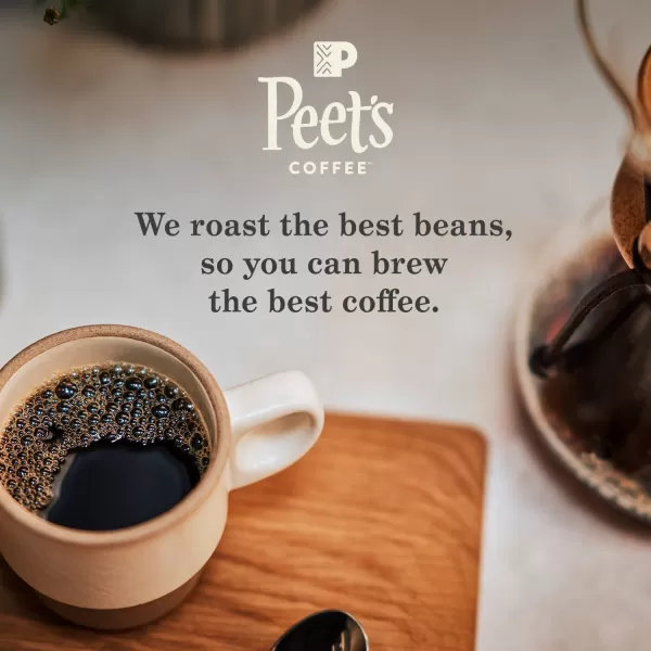 Peet's Coffee, Dark Roast Ground Coffee - Major Dickason's Blend 18 Ounce Bag