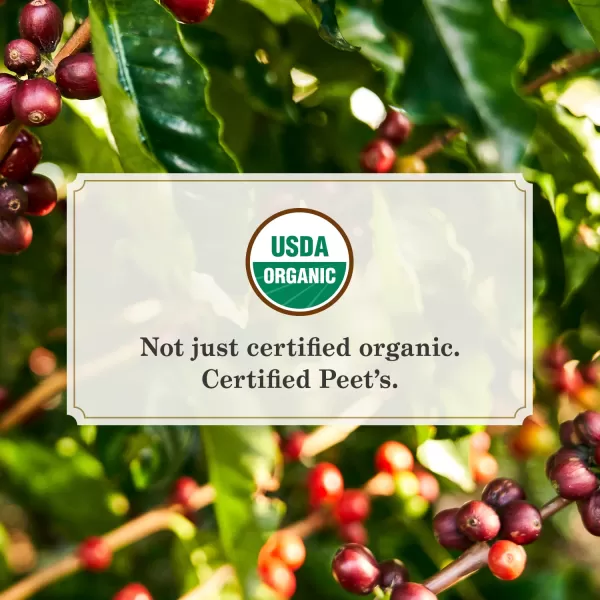 Peet's Coffee, Dark Roast K-Cup Pods for Keurig Brewers - Organic Alma de la Tierra, USDA Organic 60 Count 
