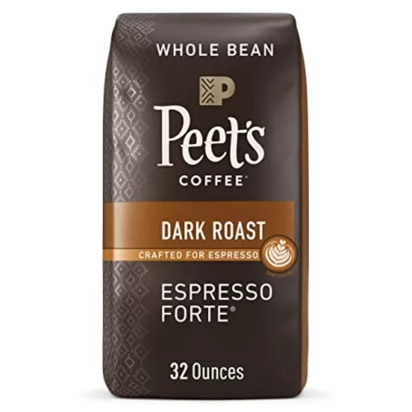 Peet's Coffee, Dark Roast Whole Bean Coffee - Espresso Forte, 32 Ounce 