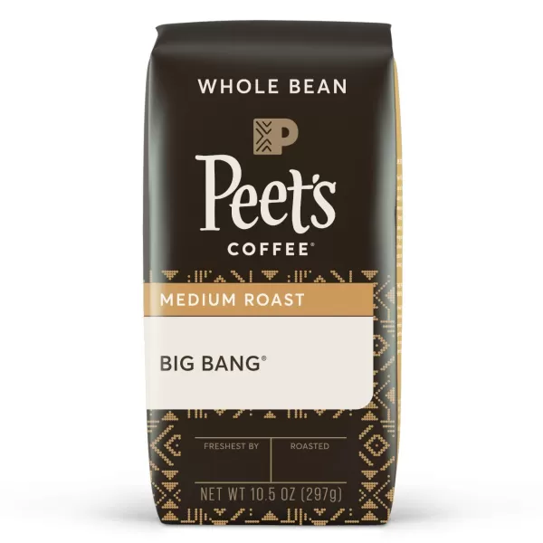 Peet's Coffee, Dark Roast Whole Bean Coffee - Major Dickason's Blend 18 Ounce Bag