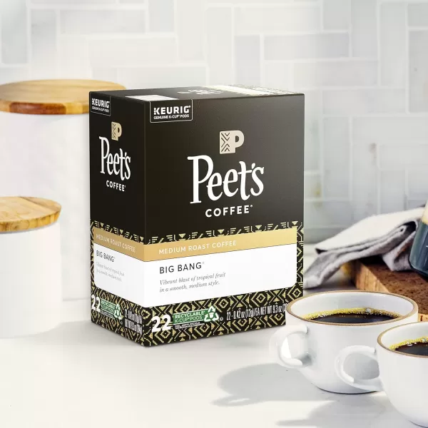 Peet's Coffee, Flavored Coffee K-Cup Pods for Keurig Brewers - Peppermint Mocha, 60 count , Light Roast