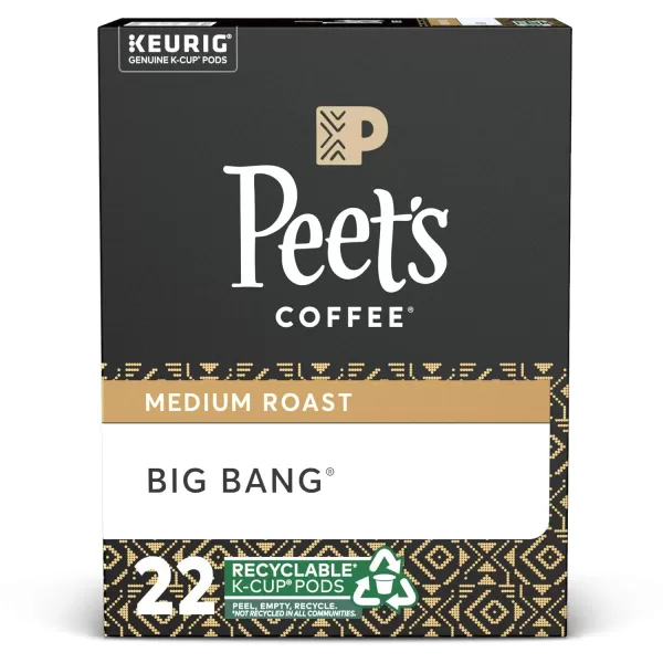 Peet's Coffee Flavored K-Cup Pods, Hazelnut Mocha  Single Serve Pods Compatible with Keurig Brewers
