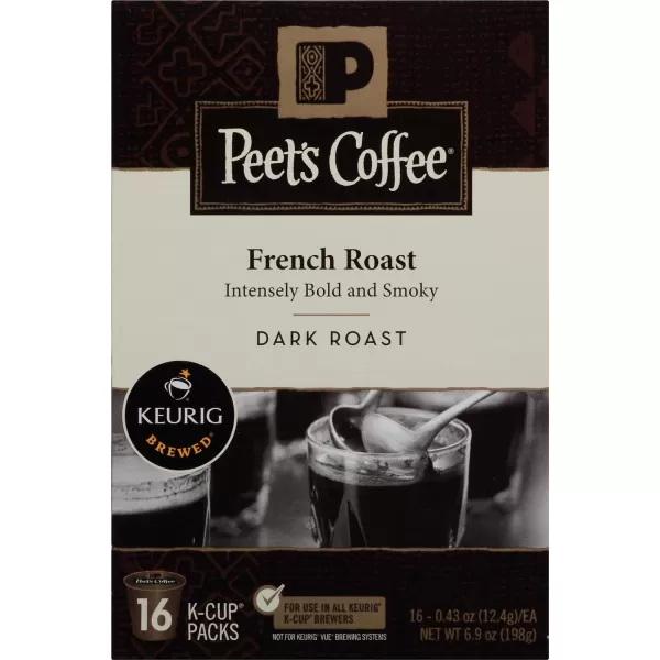 Peet's Coffee Flavored K-Cup Pods, Hazelnut Mocha  Single Serve Pods Compatible with Keurig Brewers