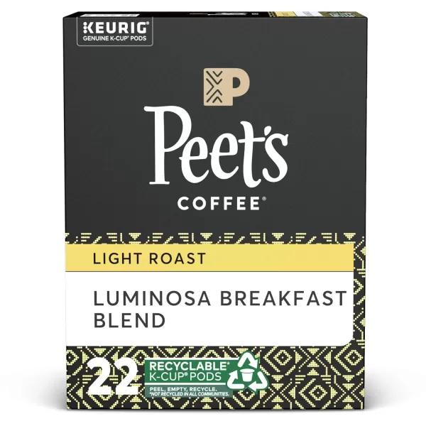 Peet's Coffee Flavored K-Cup Pods, Hazelnut Mocha  Single Serve Pods Compatible with Keurig Brewers