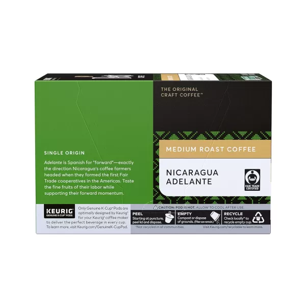 Peet's Coffee Flavored K-Cup Pods, Hazelnut Mocha  Single Serve Pods Compatible with Keurig Brewers
