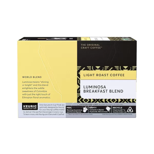 Peet's Coffee Flavored K-Cup Pods, Hazelnut Mocha  Single Serve Pods Compatible with Keurig Brewers