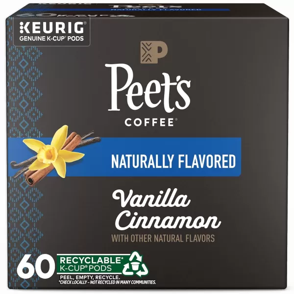 Peet's Coffee Flavored K-Cup Pods, Hazelnut Mocha  Single Serve Pods Compatible with Keurig Brewers